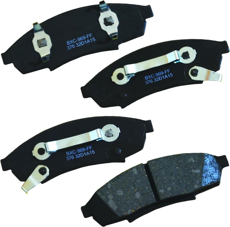 Bendix Premium SBC376 Ceramic Front Brake Pads for Buick Regal 1996-1988, Chevrolet Lumina 2001-1990, Monte Carlo 1999-1995, Oldsmobile Cutlass Supreme 1997-1988, Pontiac Grand Prix 1996-1988 - Image 1